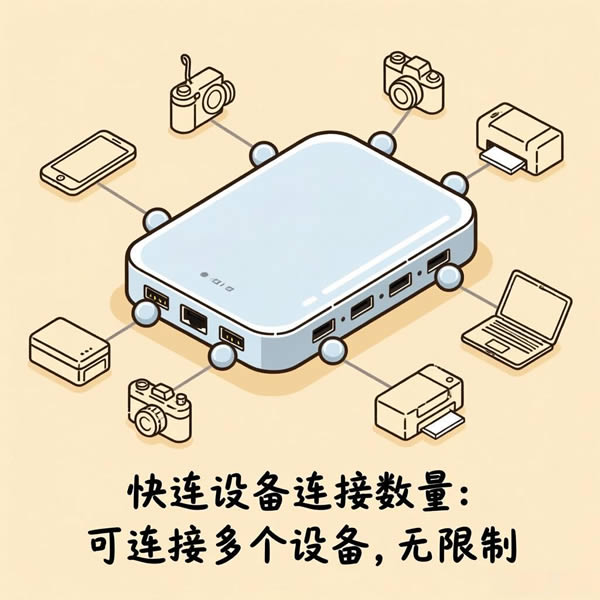 快连能连接多少设备？设备数量有限制吗？