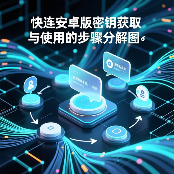 快连安卓版密钥如何获取？该怎么使用？